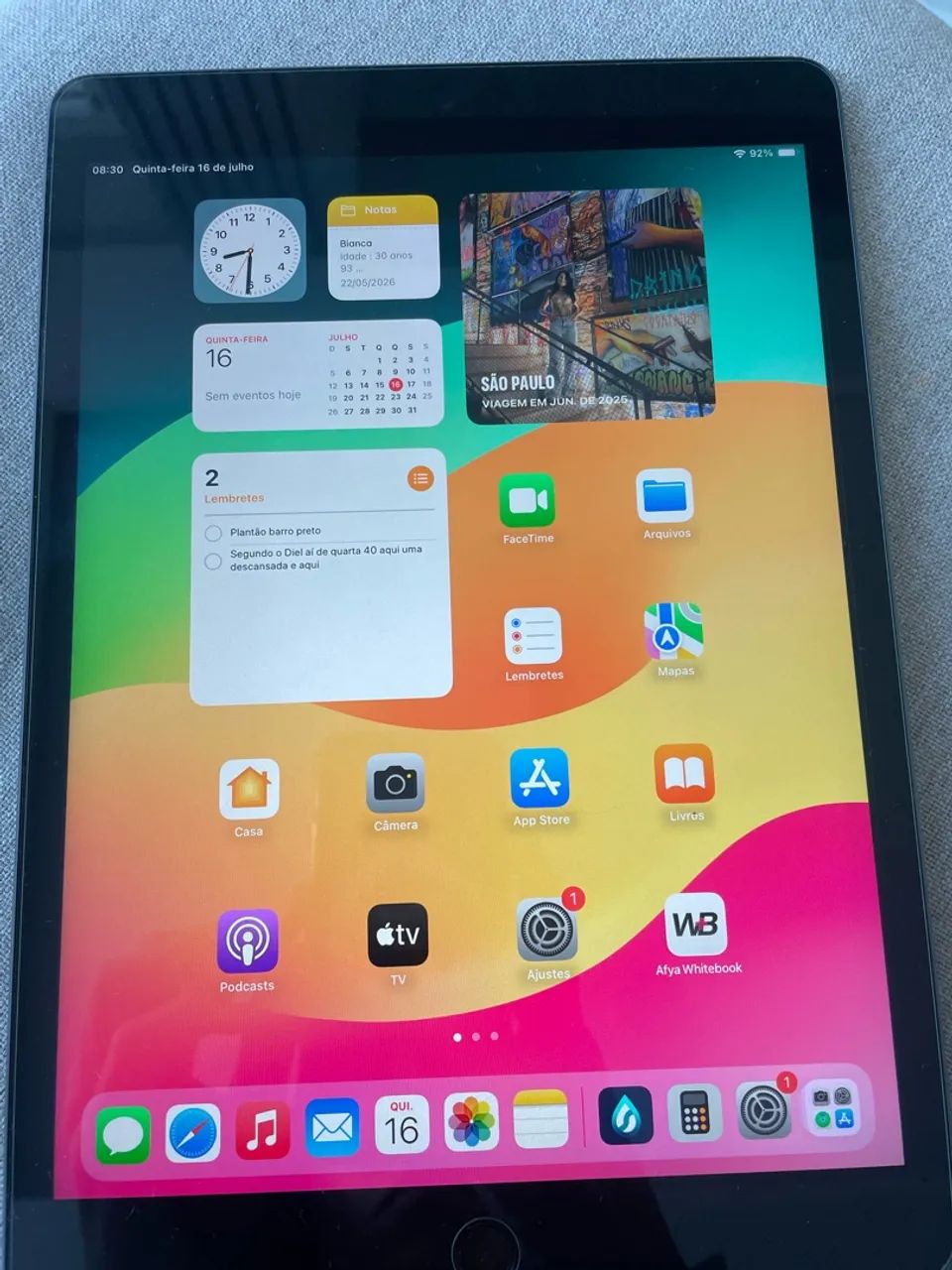 Vendo Ipad 9ª Geração. 64 gb - Foto 3