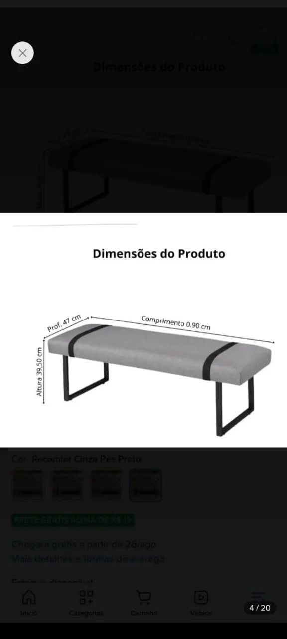 Conjunto mesa + bancos - Foto 5