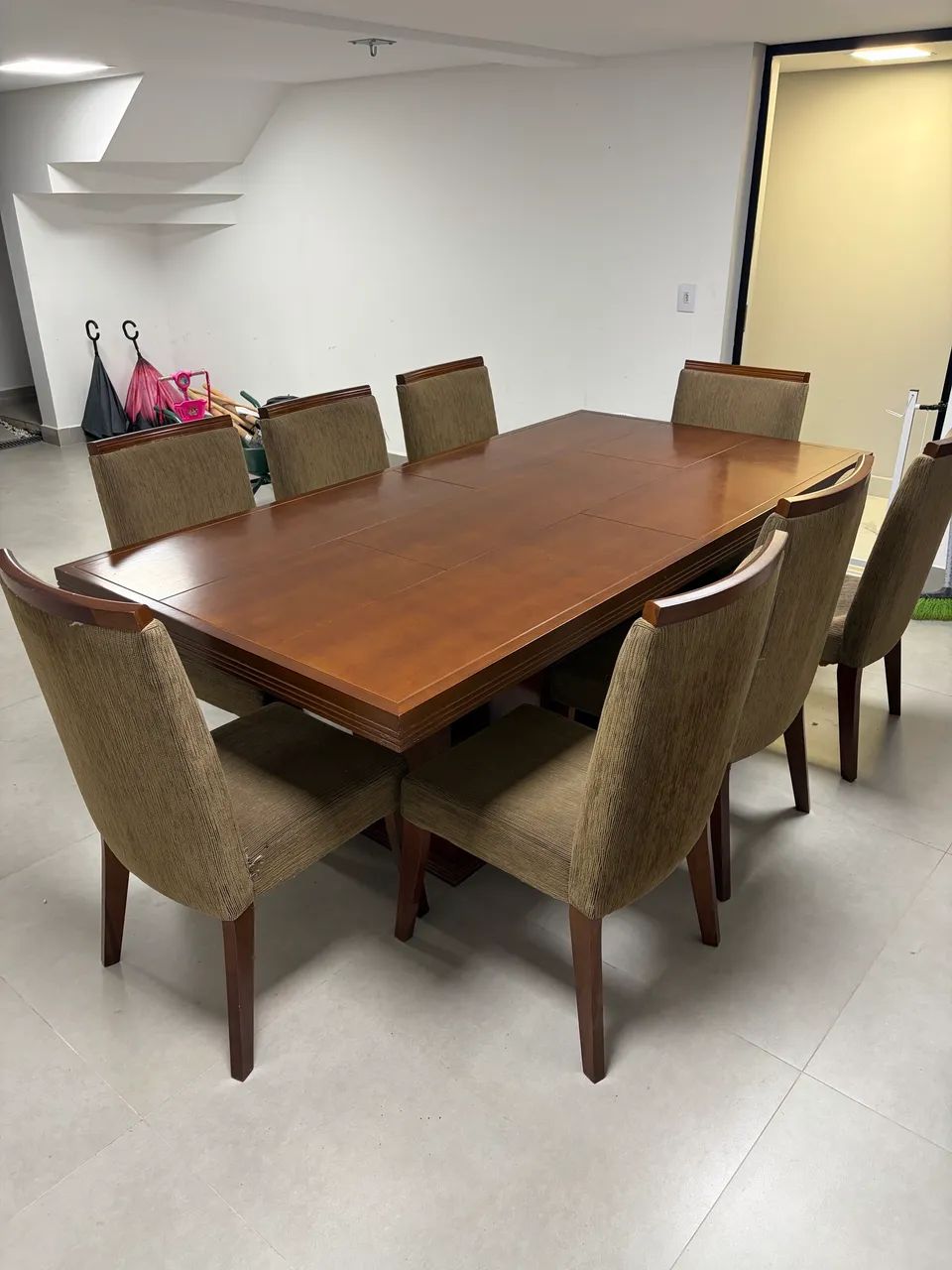 Mesa 8 lugares Madeira Maciça  - Foto 5