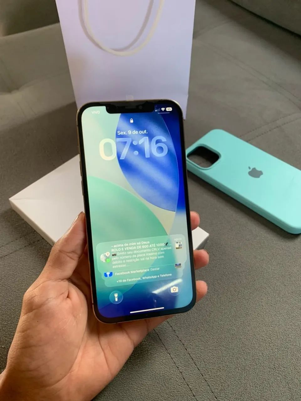 iPhone 12 Pro Max semi novo  - Foto 2