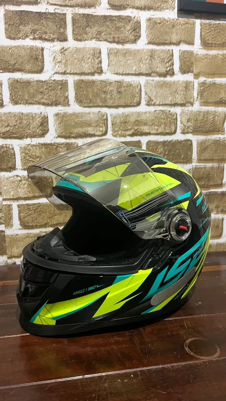 Capacete ls2 draze verde  - Foto 5