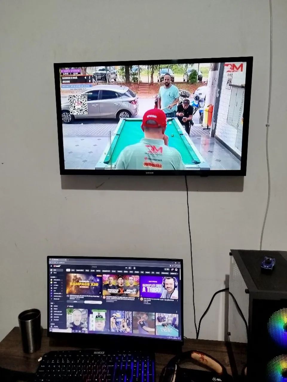 Tv Samsung smart 32 polegadas (impecável) - Foto 2