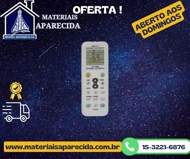 Controle Universal Ar Condicionado