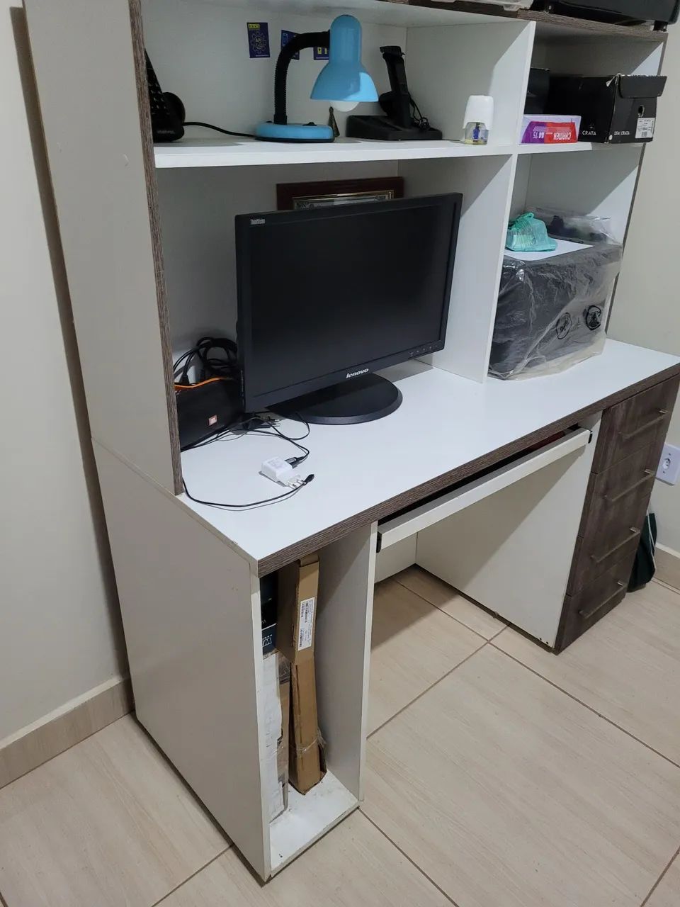 Escrivaninha  PC Rack - Foto 3