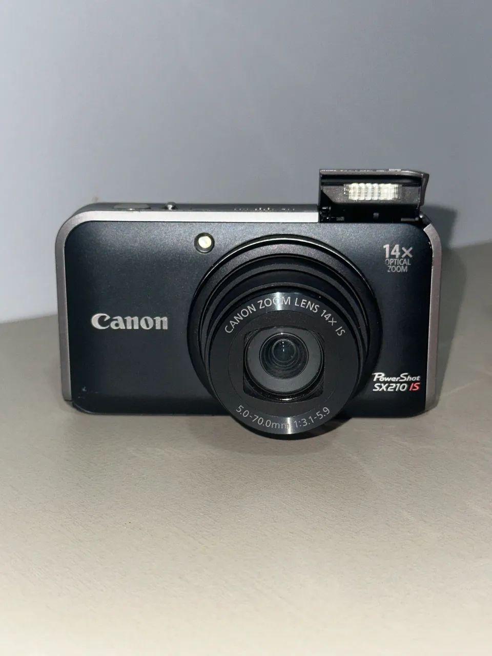Canon POWERSHOT SX210 IS ブラック Câmera digital canon powershot SX210 IS - Câmeras e Filmadoras