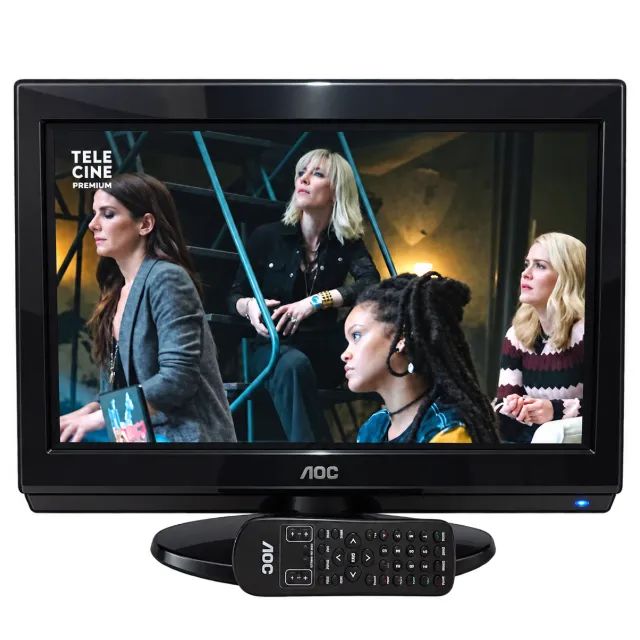 Monitor TV AOC 19 Polegadas LCD com Controle Remoto  - Foto 2