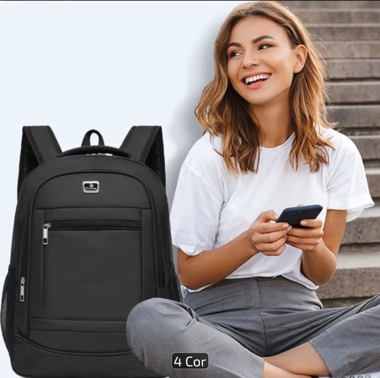 Mochila NOVA impermeável - Foto 4