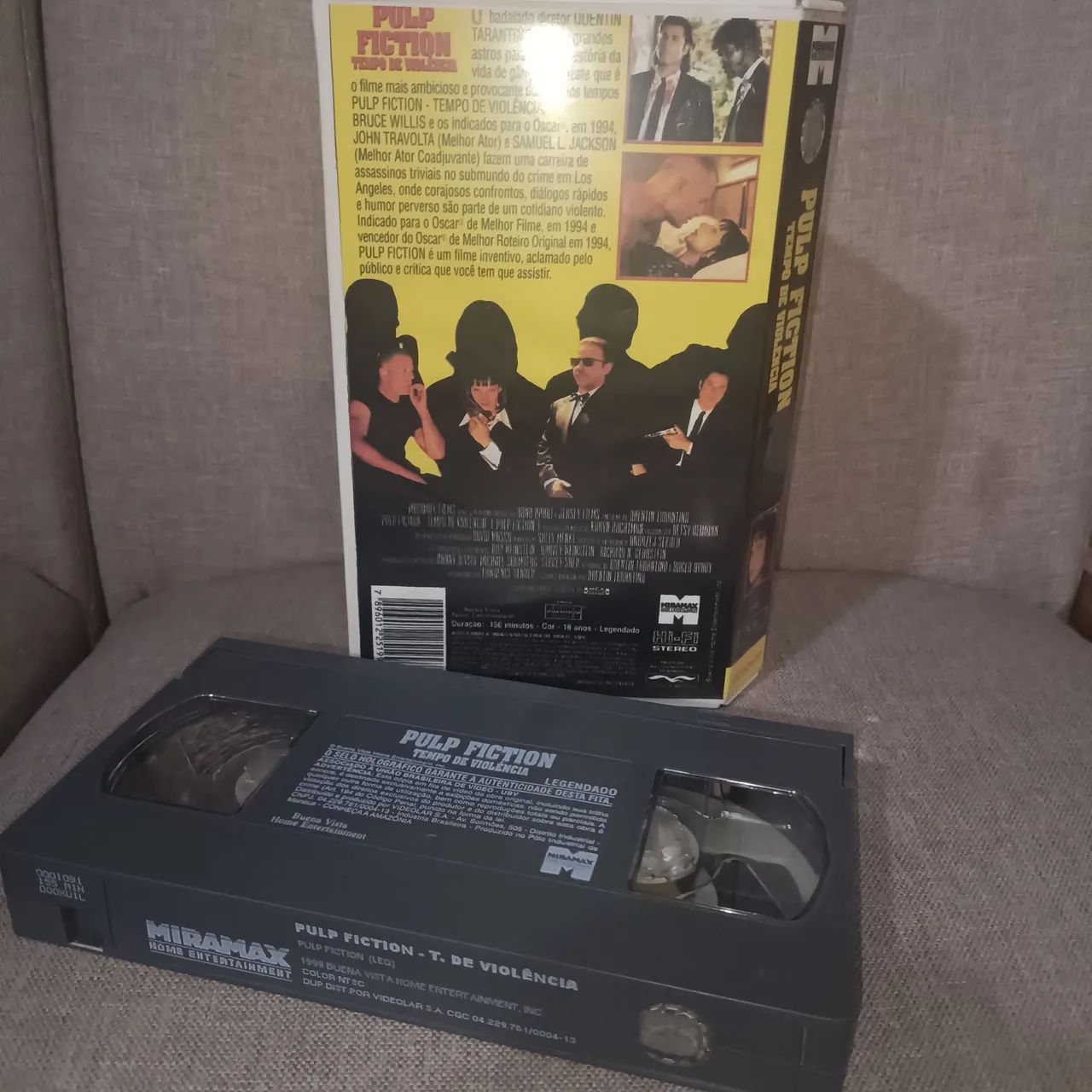 Fita VHS original Pulp Fiction - Foto 4