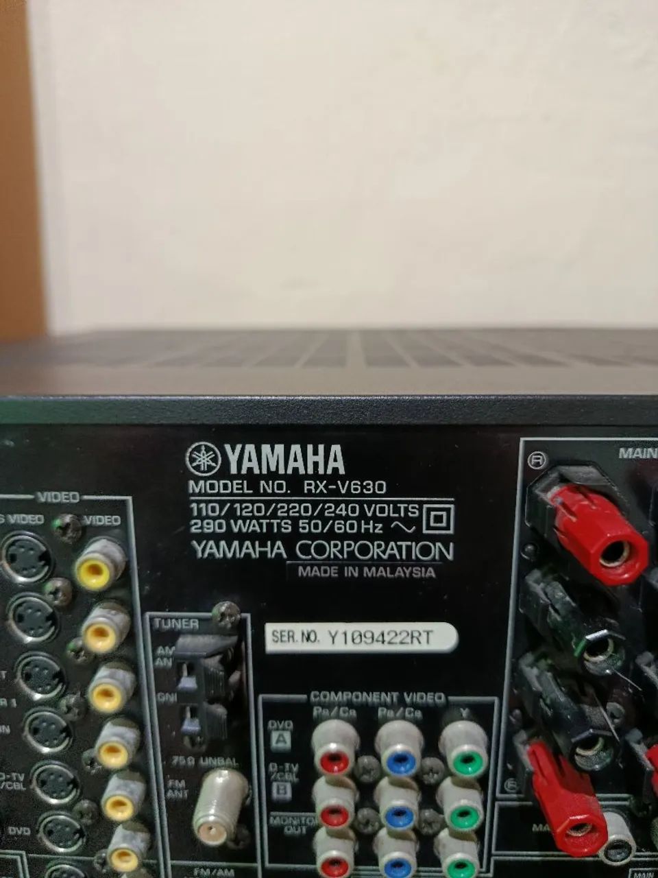 Receiver Yamaha RX-V630 - Foto 5
