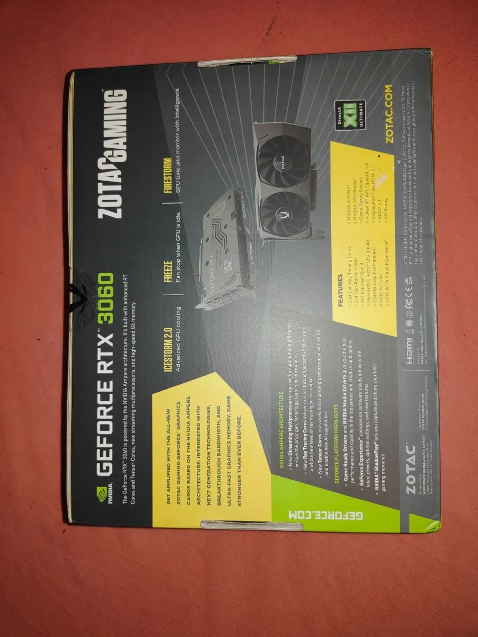 RTX 3060 12GB/ NOVA  - Foto 2