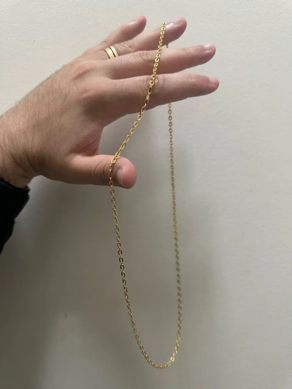 Corrente de ouro masculina - peça exclusiva - Foto 2