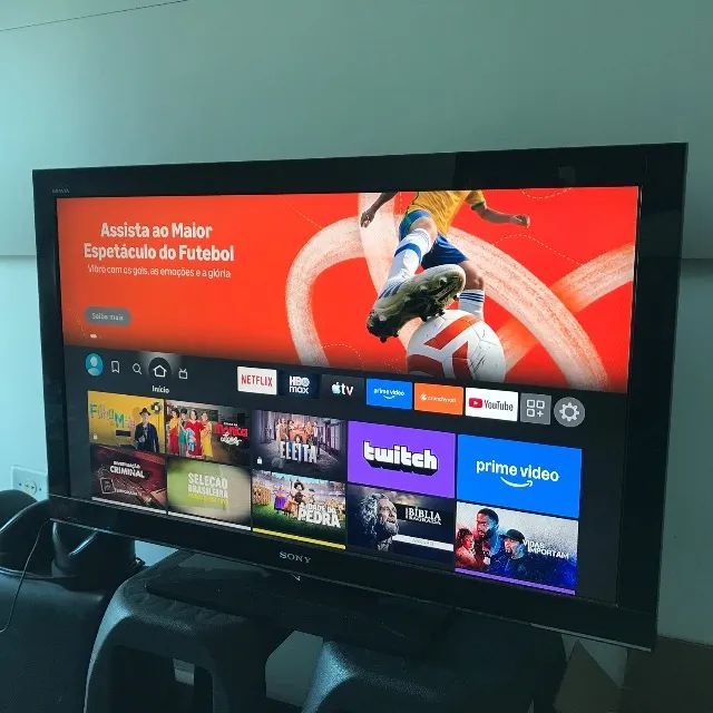 TV LCD Sony Bravia 40" FullHD Bivolt (c/ detalhe) - Foto 2