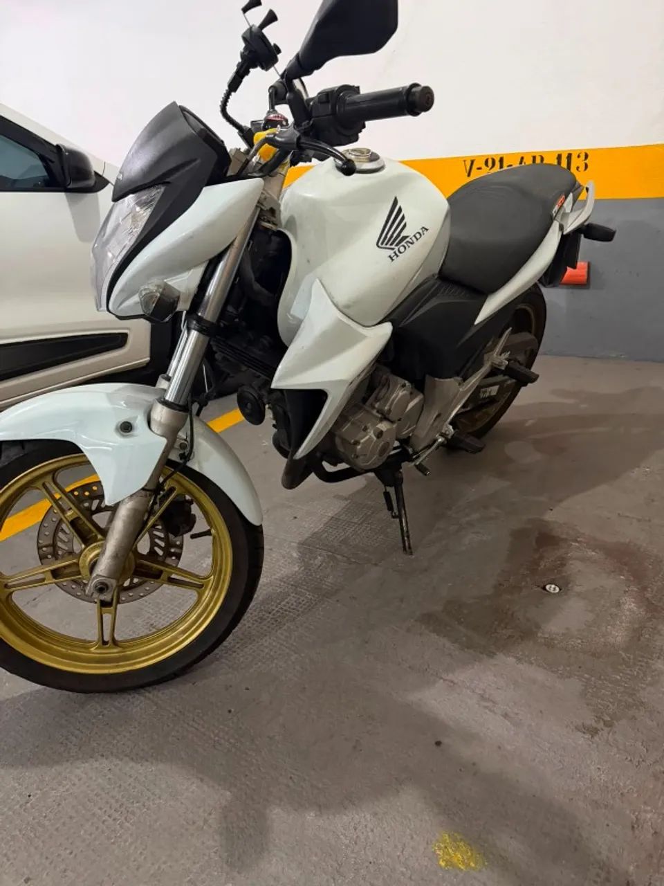 CB300R BRANCO PEROLADO 2014 ABS BAIXO KM - Foto 4
