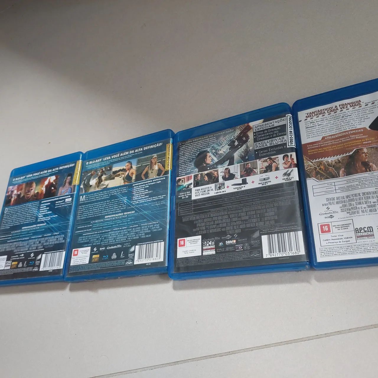Lore 4 Blu Ray Resident Evil 2, 3, 4 e 5 - Foto 3