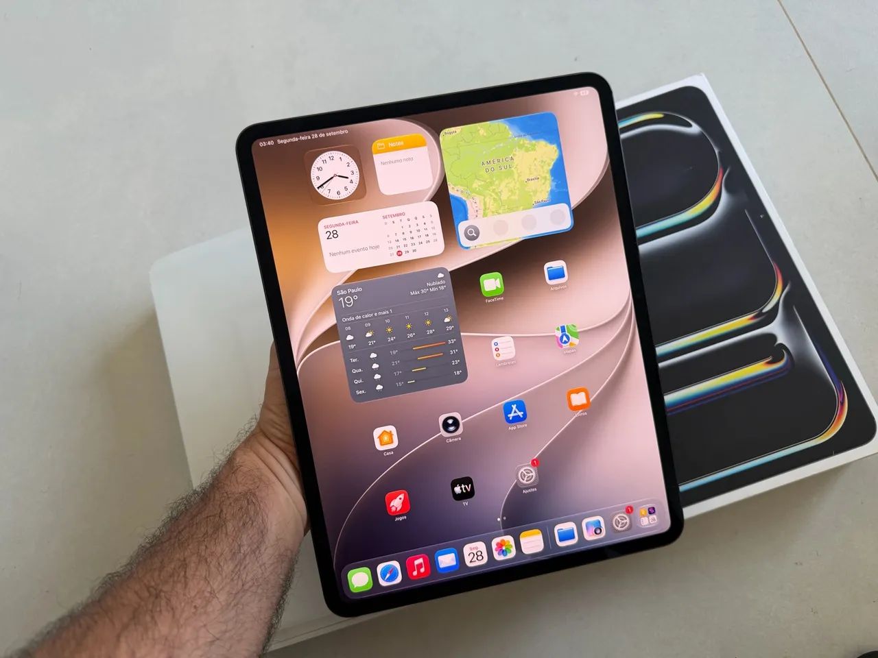 iPad Pro M5 13 polegadas 256gb