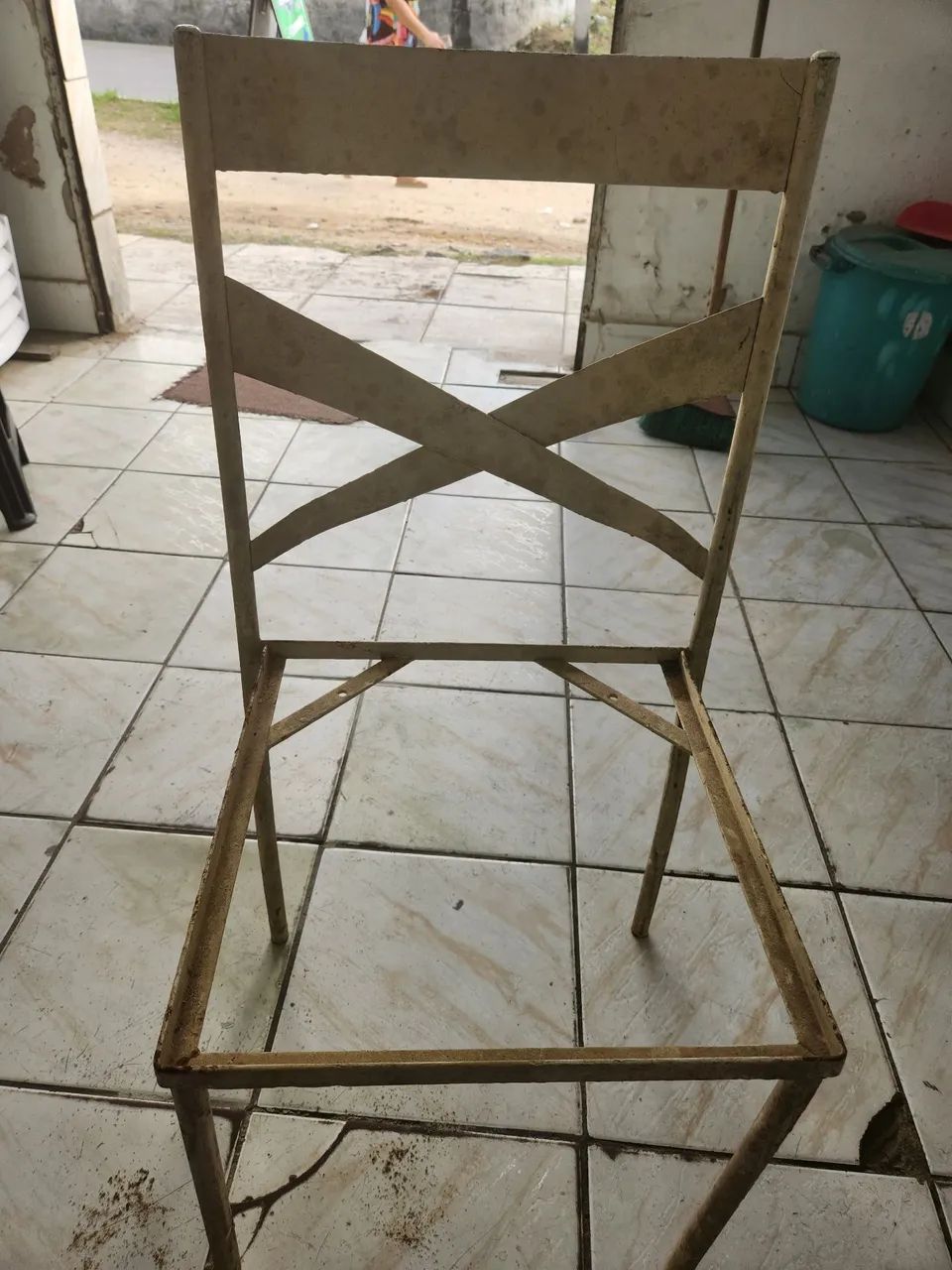 Cadeiras de ferro