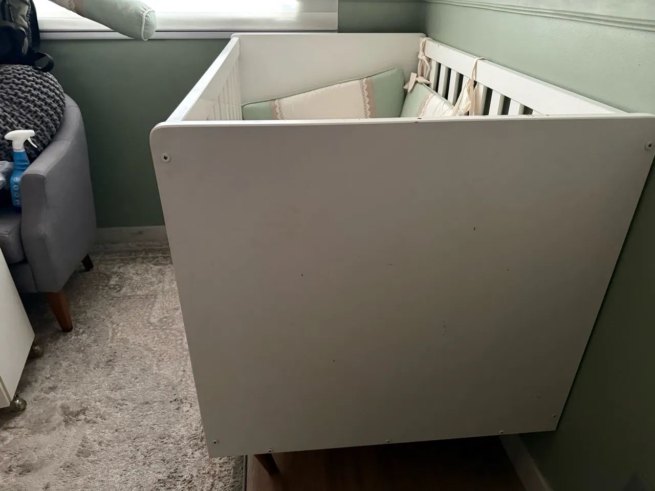 Berço infantil em madeira - Foto 2