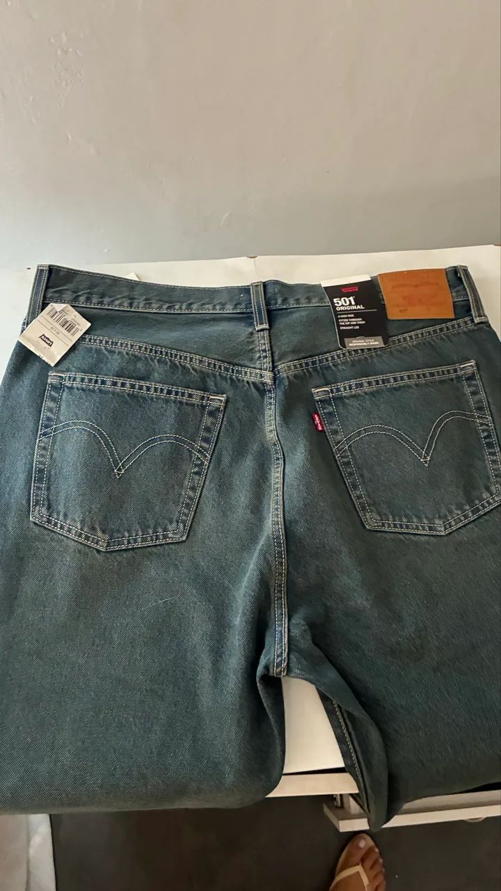 CALÇA LEVI?S 501 tamanho 43 - Foto 5