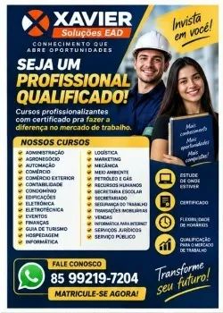 Curso Tecnico Capacitação Profissional