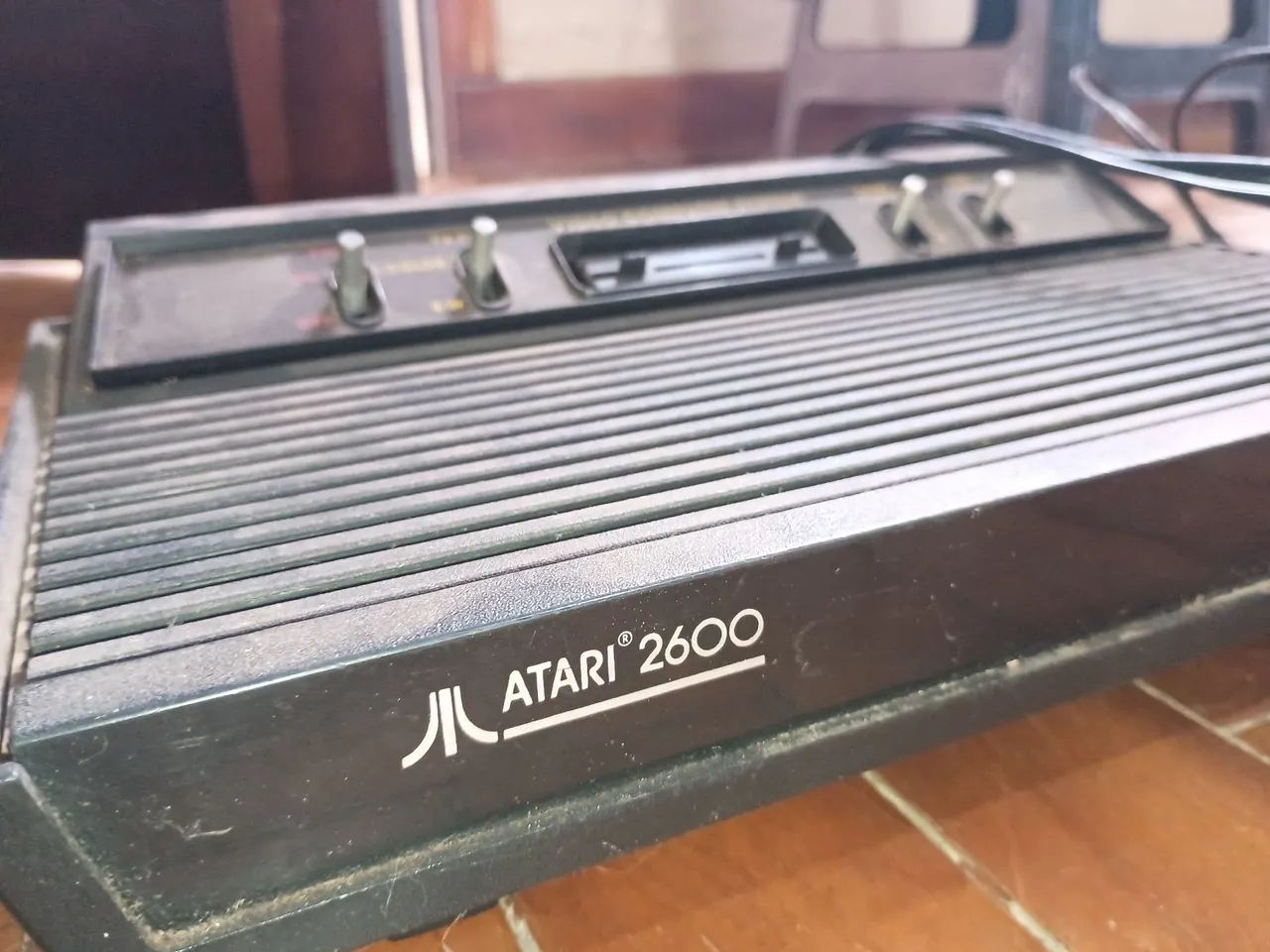 Atari 2600 com 2 controles e 3 jogos funcionando - Foto 2