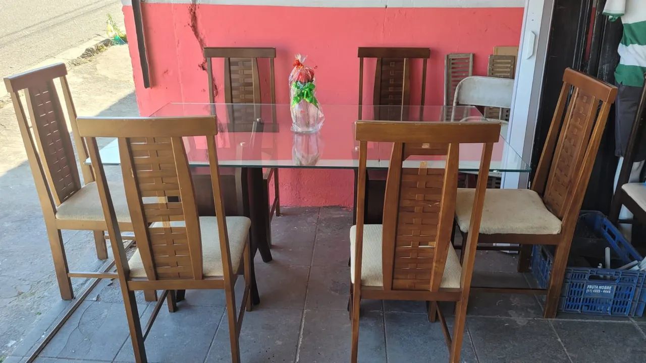 Mesa com 6 cadeiras  - Foto 3
