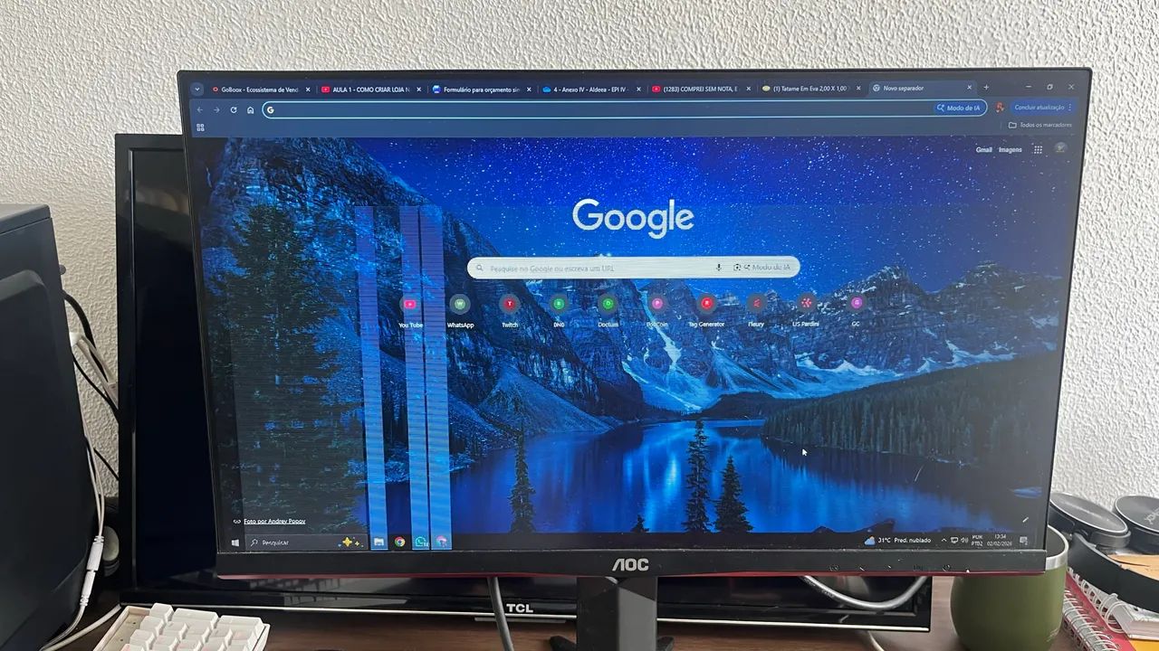 MONITOR GAMER AOC 24? 144hz 1ms amd Freesync