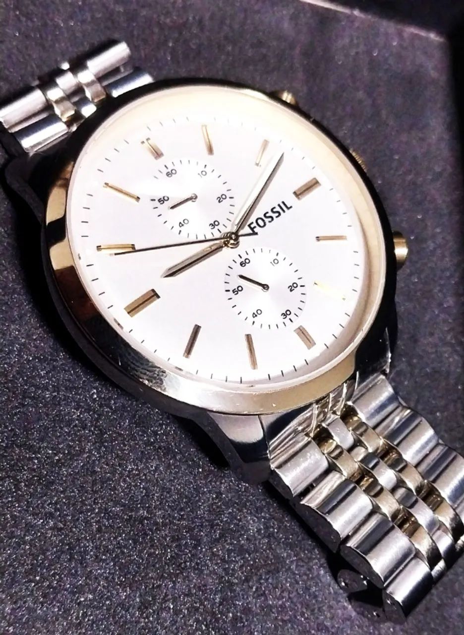 relógio fossil townsman fs-4785