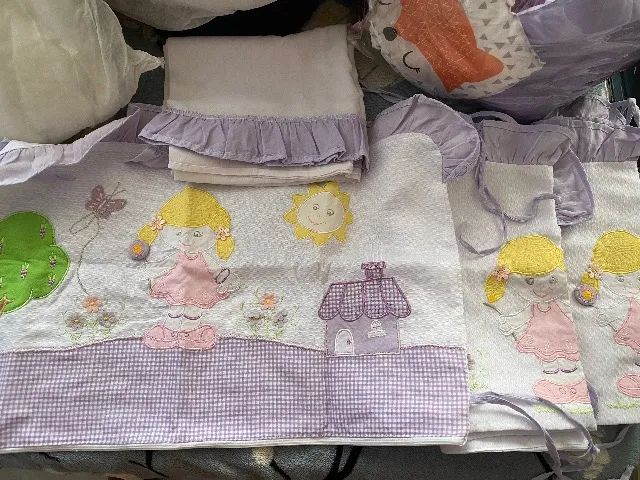 Kit berço menina