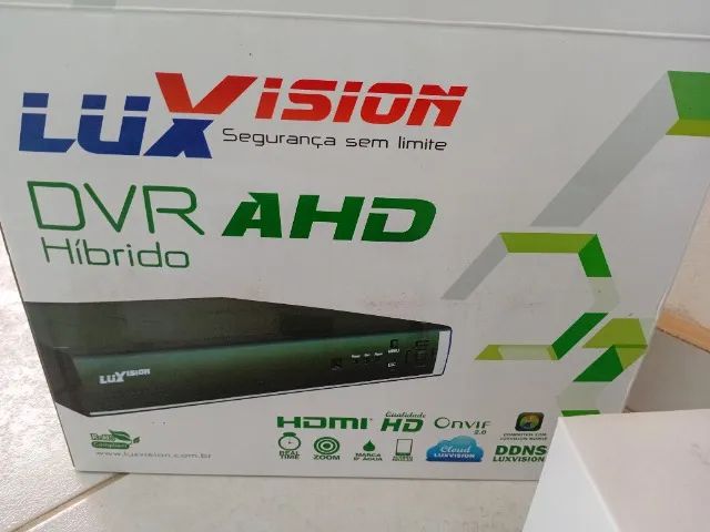 CFTV Luxvision 4 câmeras e fonte
