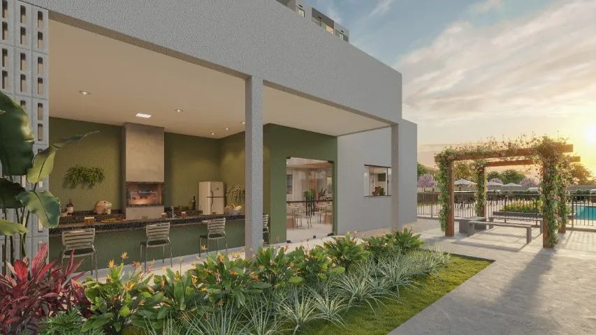 CA- Apartamento de 2 Quartos no Gama com Lazer Completo.  - Foto 3
