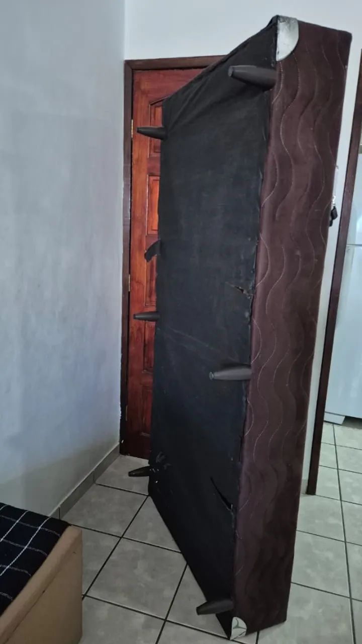 Base de cama solteirão ORTOBOM seminova - Foto 3