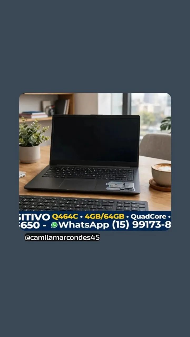 Vendo notebook Positivo 