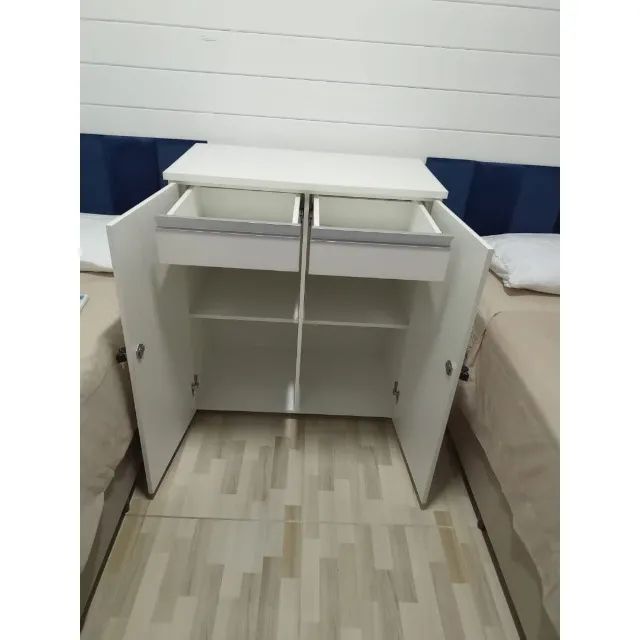 COMODA COM PORTAS E GAVETAS 100% MDF PRODUTO NOVO TEMOS PRONTA ENTREGA