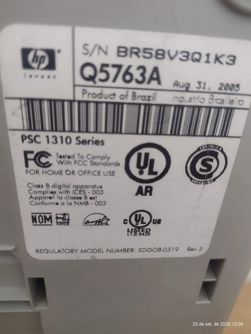 Impressora HP 1310 Series - Foto 5