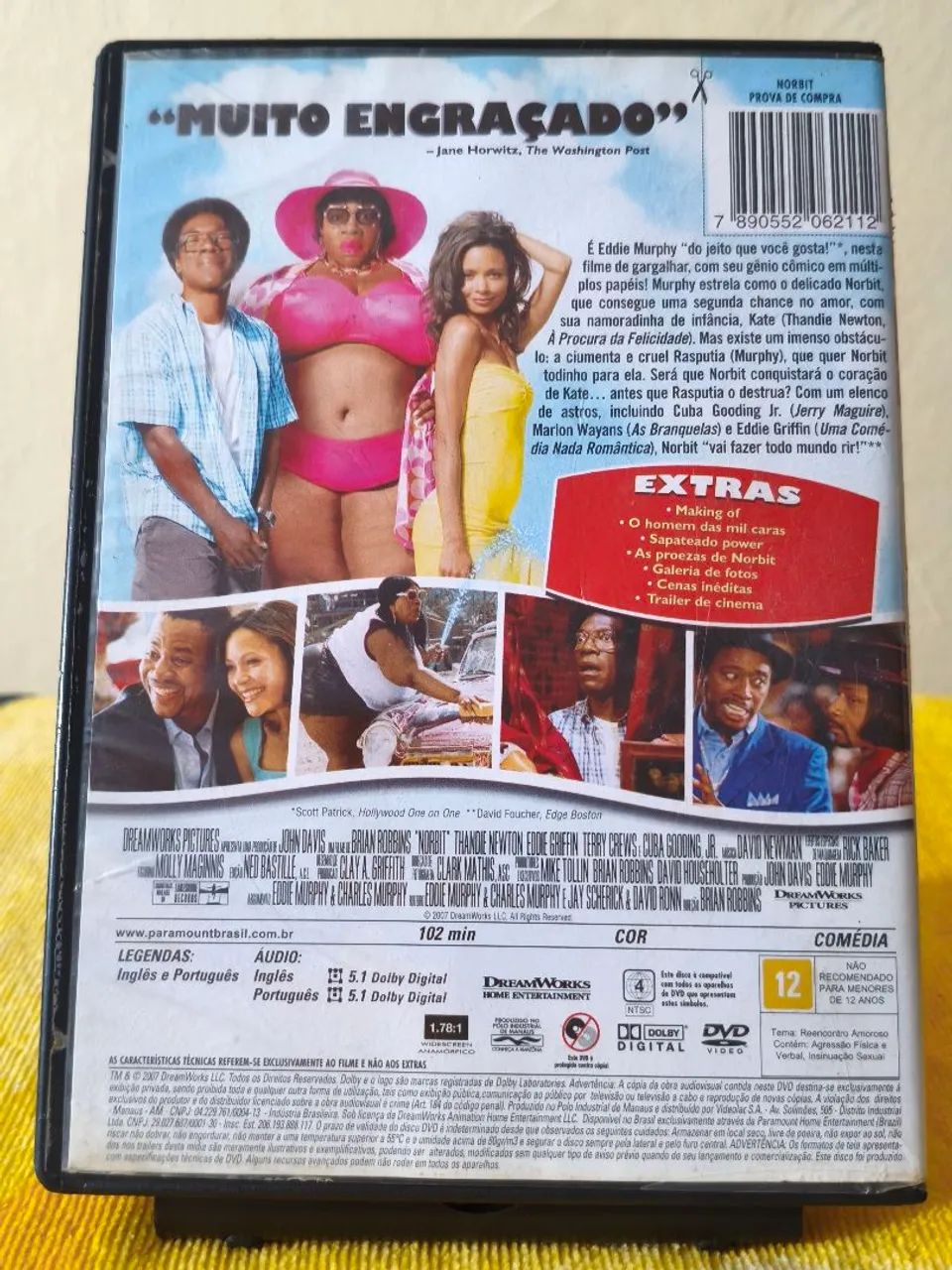 Eddie Murphy - Norbit uma comédia de peso- dvd - Foto 2