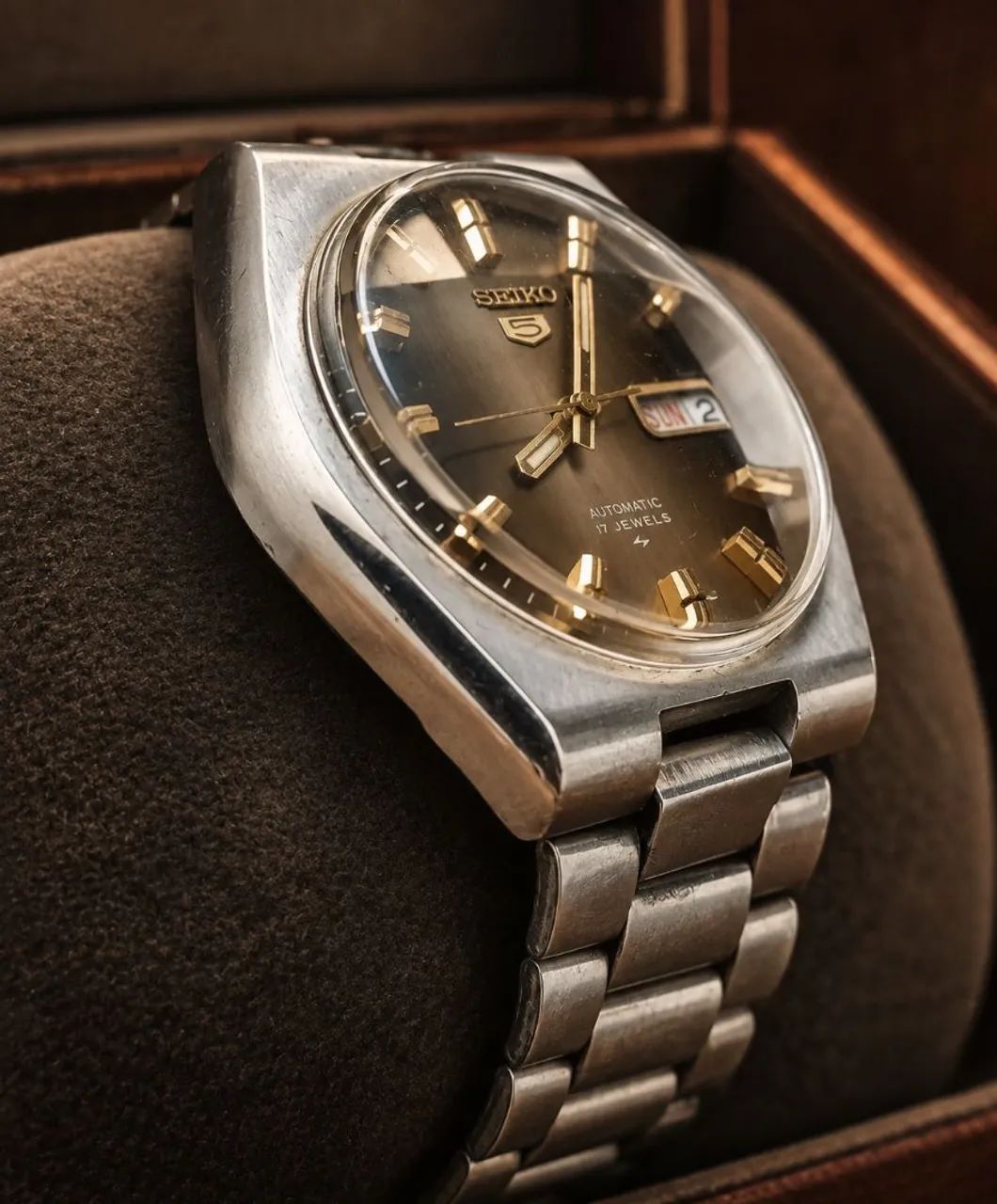 Relógio Seiko 5 Automático Vintage  - Foto 2