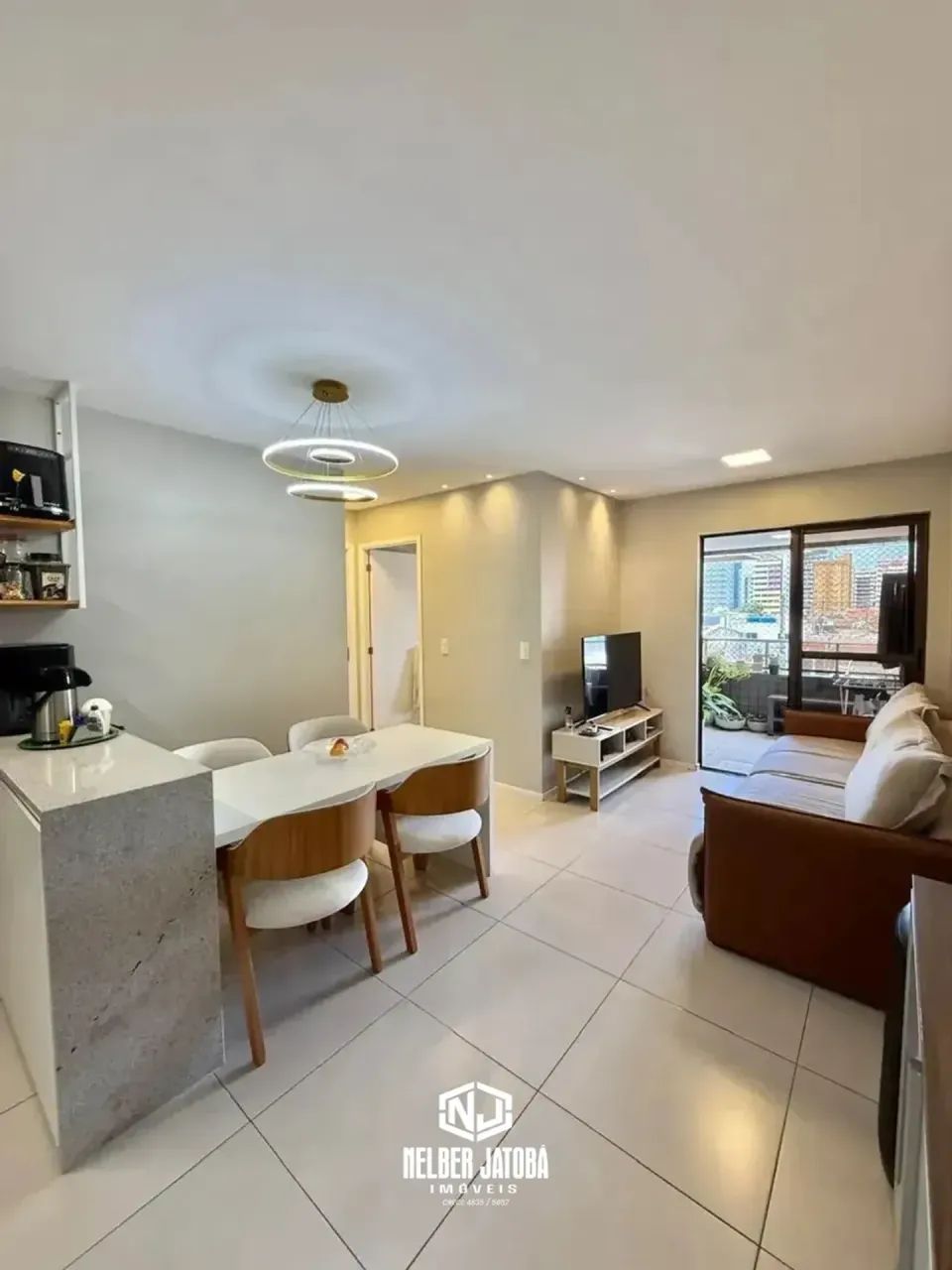 100% Mobiliado | 62m² | 2 Quartos (1 Suíte) | Jatiúca