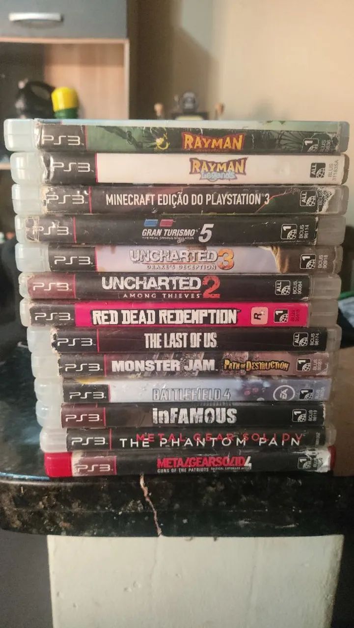 Lote ou separado de jogos ps3
