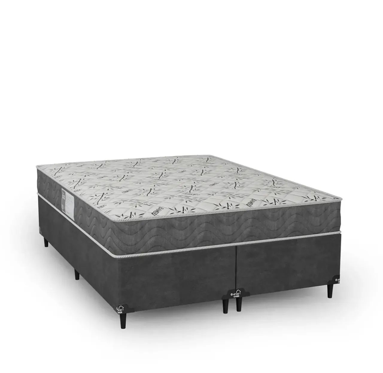 Cama Box Casal Nova + Pillowtop Ortobom