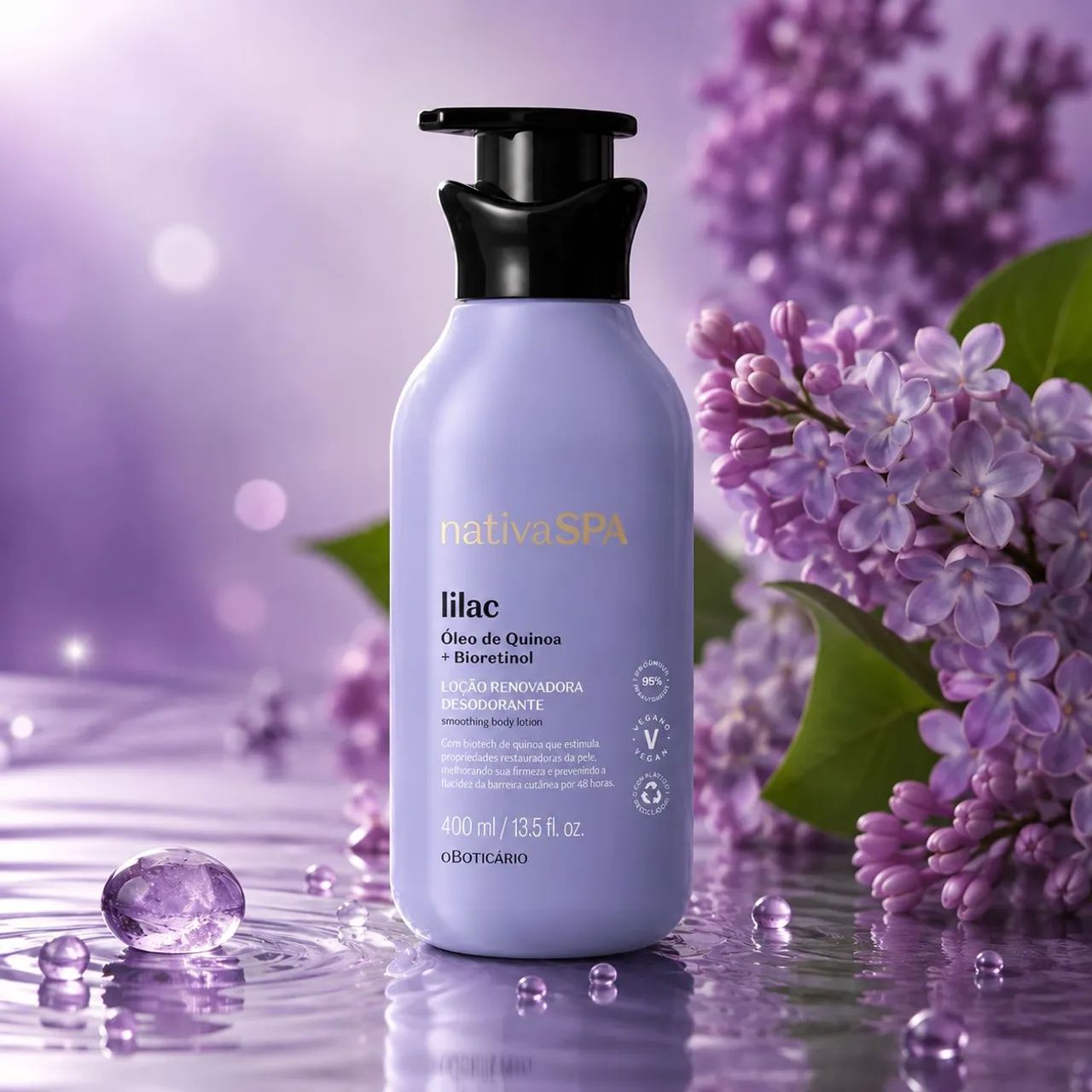 Hidratante Nativa SPA Lilac 400ml  - Foto 3