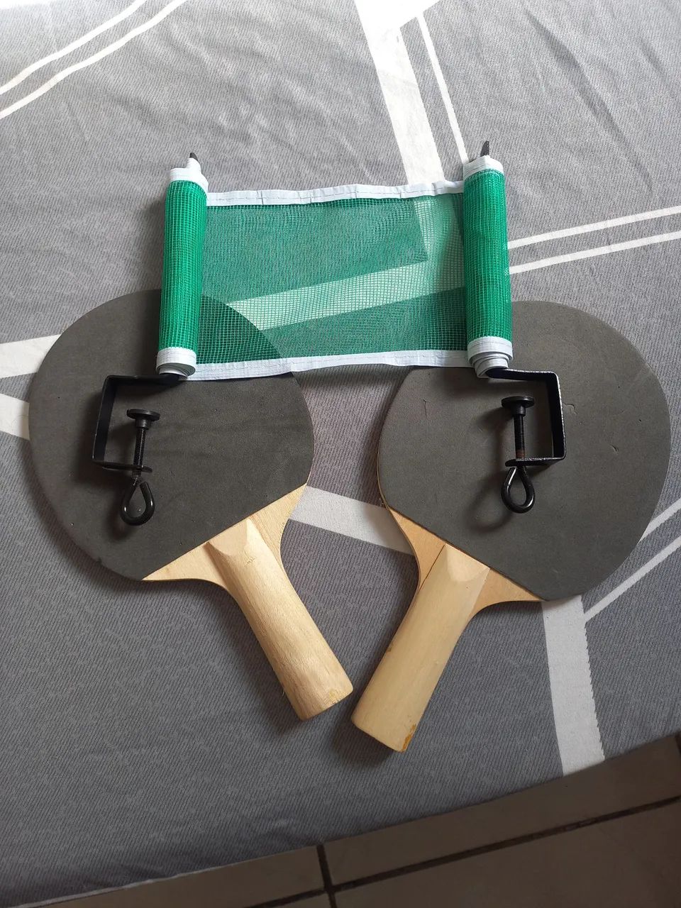 Raquetes e rede tênis de mesa - Foto 5