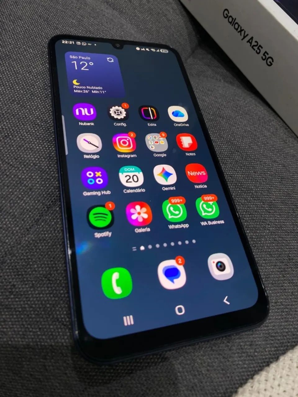 Smartphone Samsung Galaxy A25 5G 128GB 