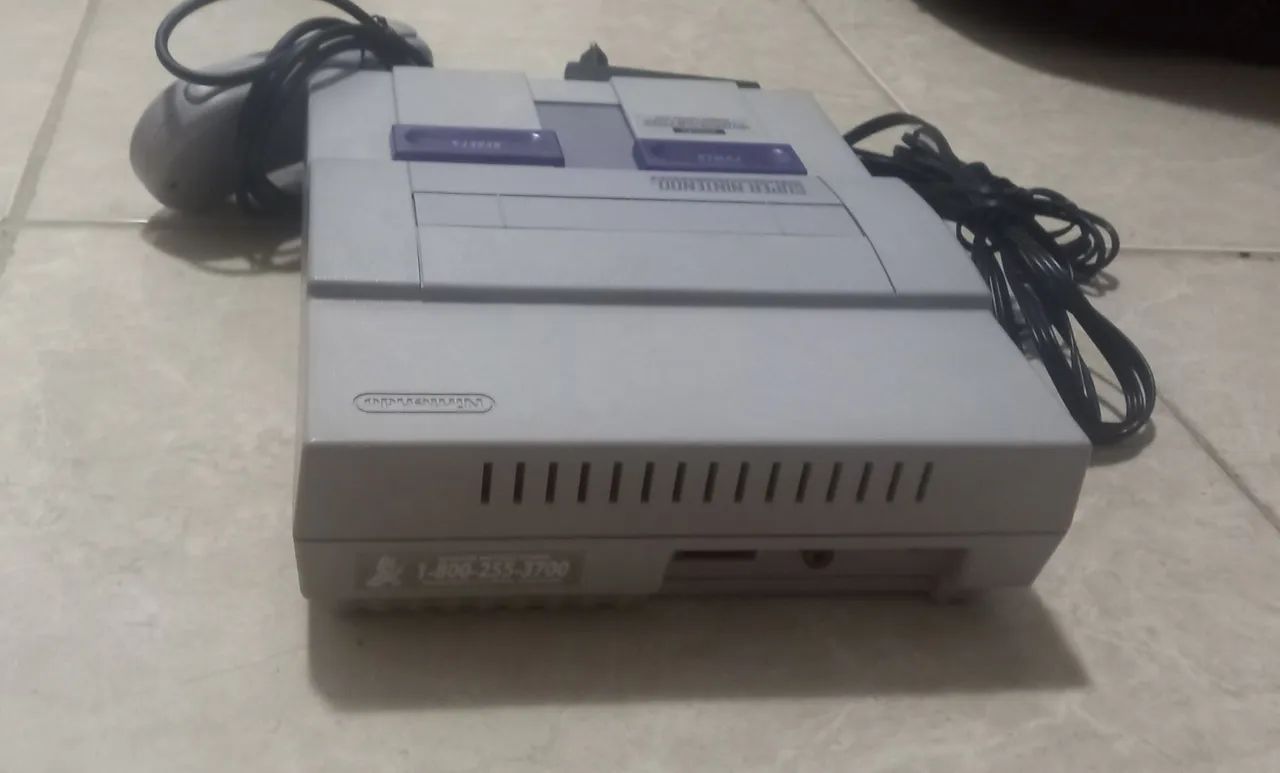 Super Nintendo fat impecável  - Foto 2
