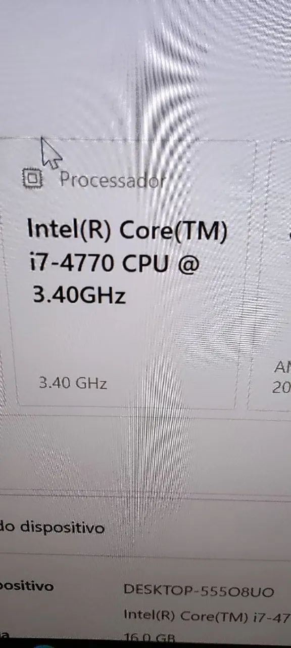 Pc game com RX 580 e i7 da quarta geração - Foto 3