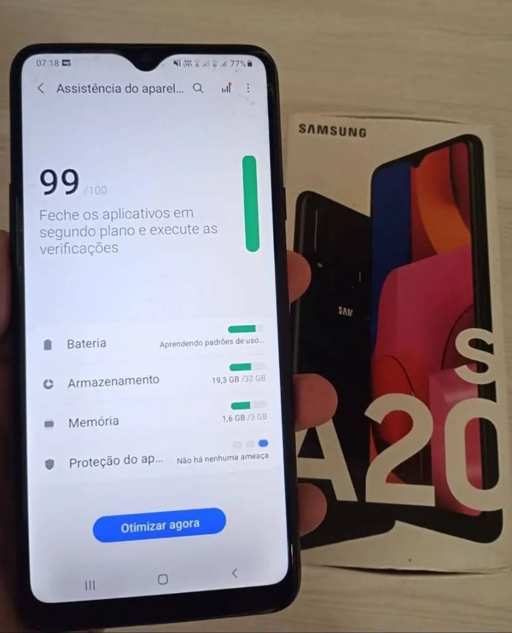CELULAR SAMSUNG A20S 32GB - Foto 2