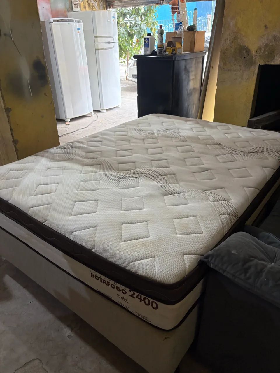 Vendo Cama Box casal, colchão Botafogo - Foto 5