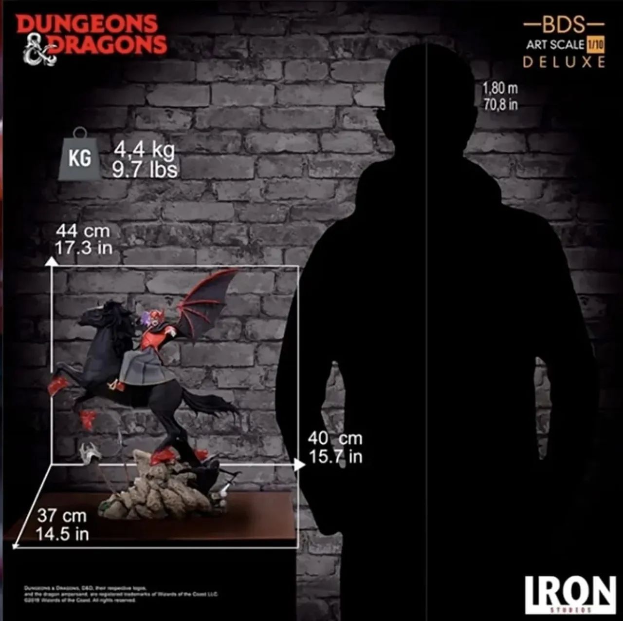 Vingador - Dungeons & Dragons 1/10 Iron Studios - Foto 2