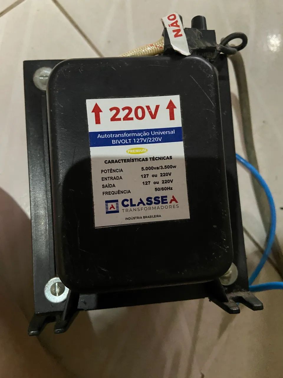 Transformador bivolt classe A - de cobre  - Foto 5