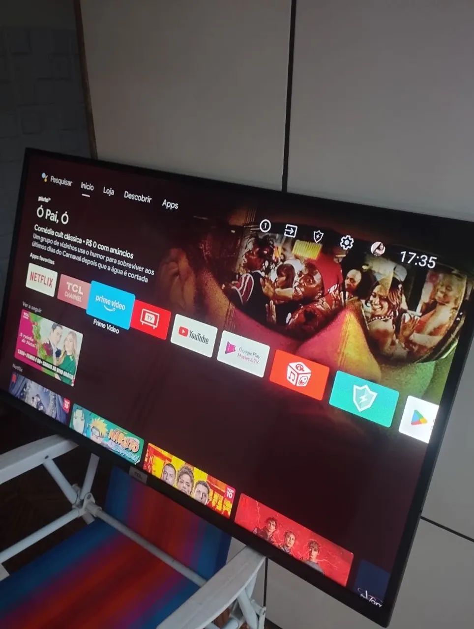 Tv SMART 43 Tcl Android semi nova  - Foto 2