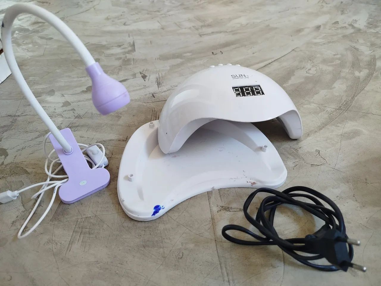 Vendo kit unha de gel em ótimo estado iniciante  - Foto 2